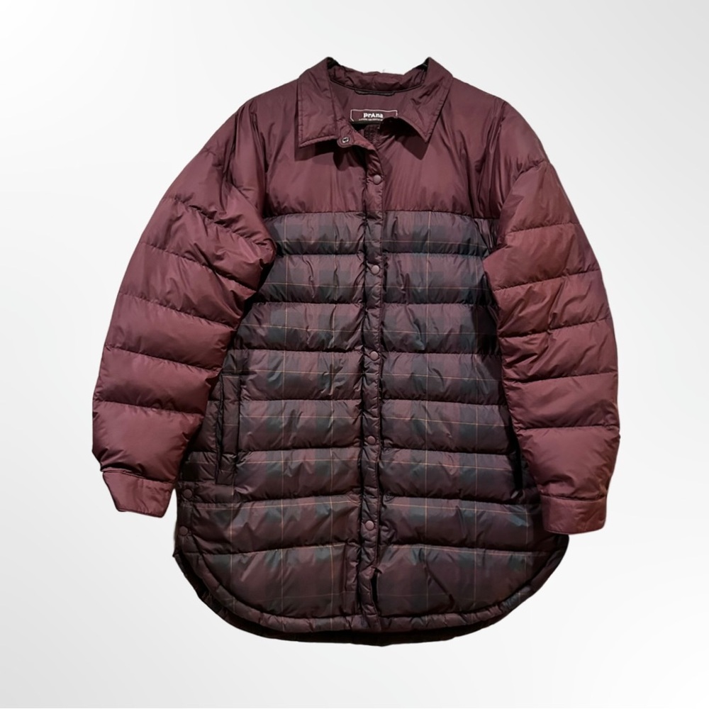 Prana | Duck Down Shirt Jacket - Raisin, XL